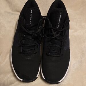 Nike Air Precision II Black Athletic Shoes